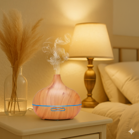 Wood Grain Ultrasonic Aroma Diffuser